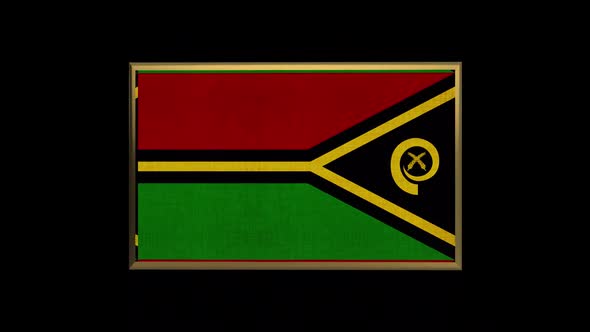 Vanuatu 3D Flag