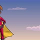 Super Boy Ray Light Background - VideoHive Item for Sale