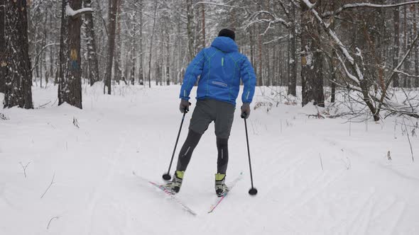 Crosscountry Skiing Winter Training