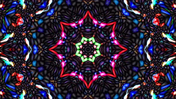 Bright abstract light governing full color, kaleidoscope,full color  background
