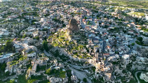 The best landscapes of Cappadocia aerial view 4 K