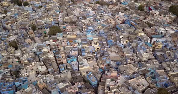 AERIAL: Udaipur city in India