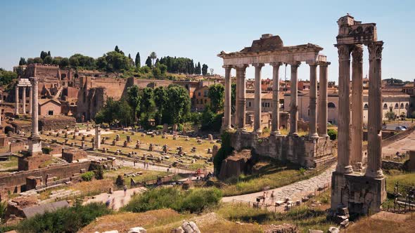 Roman Forum in Rome, Italy