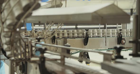 Canned food automated production line