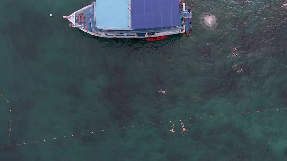 Ship view from Air