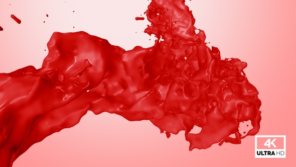 Twisted Red Paint Splash alt