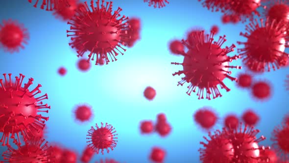 Coronavirus danger and public health risk disease and flu outbreak or coronaviruses influenza