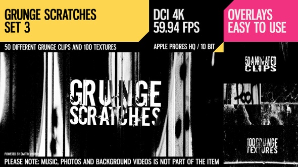 Grunge Scratches (4K Set 3) alt