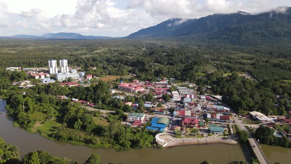 The Towns of Sarawak, Borneo, Malaysia