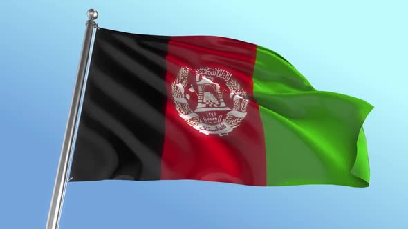 Afghanistan Flag