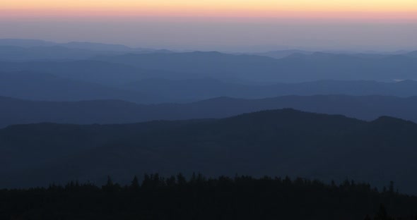 The Mont Aigoual, Gard department, the Occitan, France.