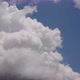 blue sky with clouds, moving clouds in the sky - VideoHive Item for Sale