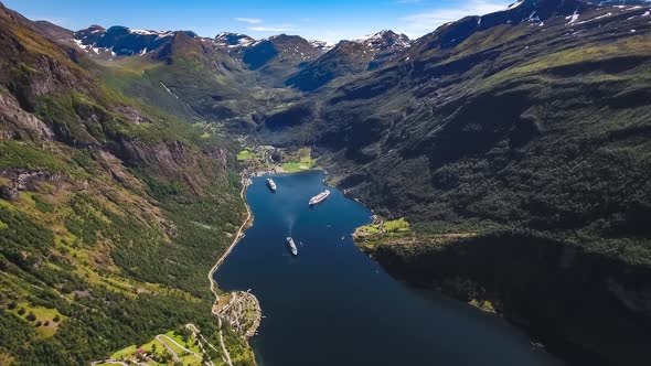 Geiranger Fjord, Beautiful Nature Norway