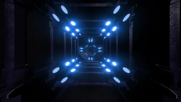 4k Neon Sc Fi Tunnel Pack