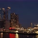 New York, Buildings on the Hudson River. 4K Day and Night Time Lapse. - VideoHive Item for Sale