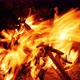 Campfire Burning In The Dark - VideoHive Item for Sale