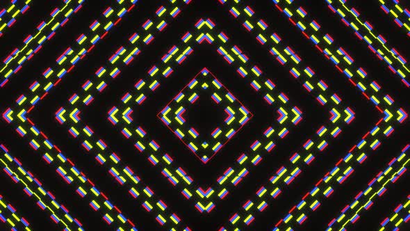 Abstract Looped Animation of Smooth Squares 02
