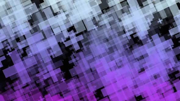 abstract purple squares moving background