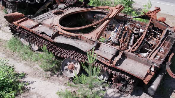 War in Ukraine  Destroyed Military Hardware