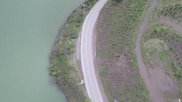 Aerial Lake Shore Road