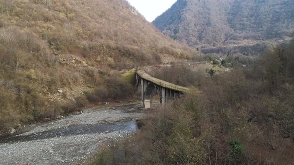 Old abandoned bridge