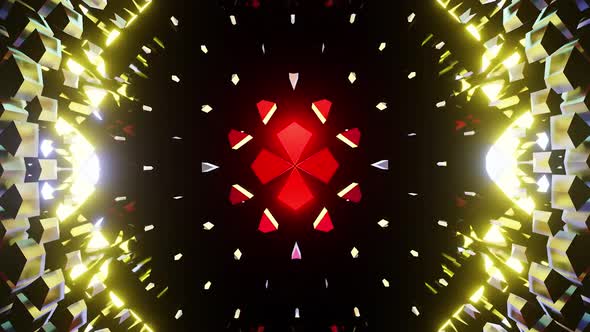 Vj Loop Background Equalizer For Party Music Red Color HD
