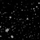 Snowflakes Falling 5 Particles Loop - VideoHive Item for Sale