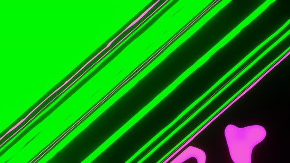 Strobe Multicolor Pulsating Neon Disco Background VJ Loop