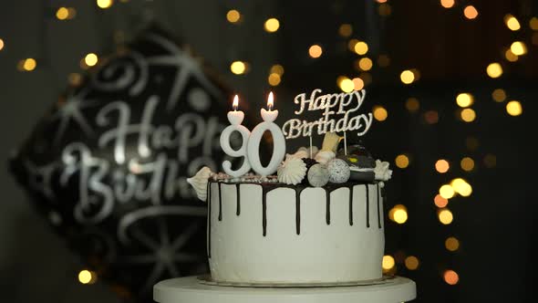 Ninety Birthday Cake