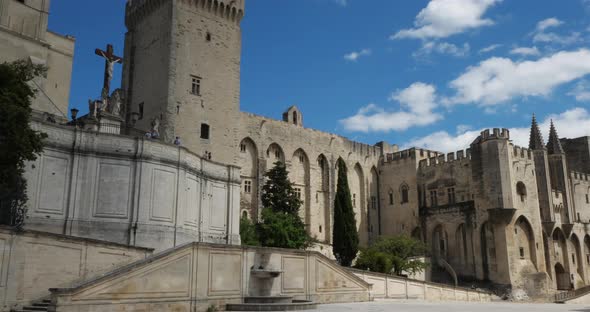 The Popes' Palace, Avignon, France