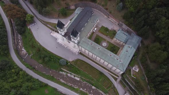 Catholic Franciscan Monastery With Church. Kraljeva Sutjeska , Bosnia And Herzegovina V6