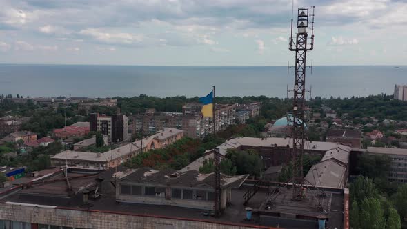 Mariupol Ukraine September 30 2021 Mariupol Before the War with Russia