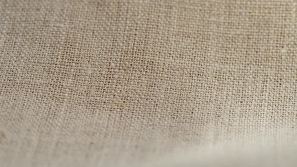 Beige Fabric Closeup Light Brown Cloth Texture Background
