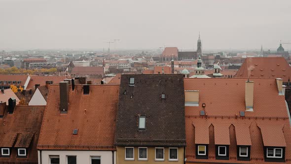 Panoramic View of Nuremberg Germany