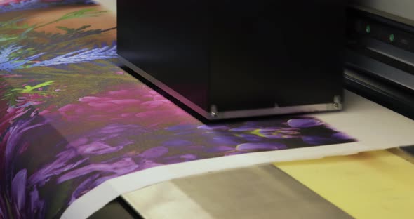Industrial Sublimation Printer for Digital Printing on Fabrics