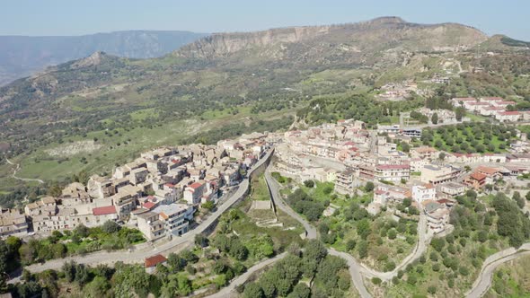 Careri City in Calabria