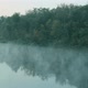 Smoke on the water. Fog floats over the river in the early morning at dawn. A beautiful lake - VideoHive Item for Sale