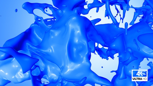 Blue Paint Jet Stream Splash V6 alt