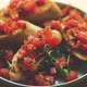 Homemade Italian Tomato Bruschetta with Basil - VideoHive Item for Sale
