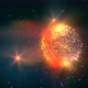 Space Particle Sphere Moving Background - VideoHive Item for Sale