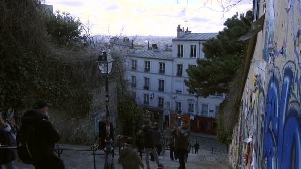 Crowd On Montmartre 6