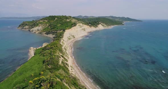 Flying Over Kepi Rodonit Aerial