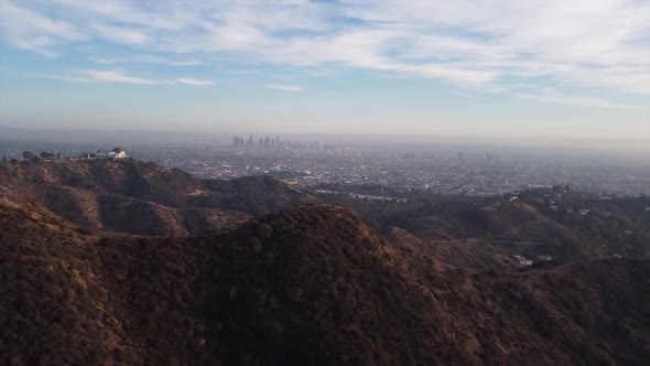 Los Angeles Skyline and city