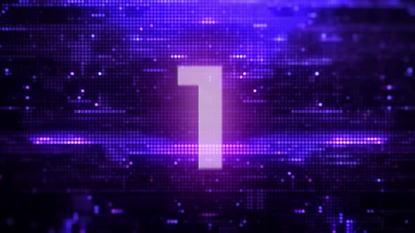 Purple  Pixels Countdown