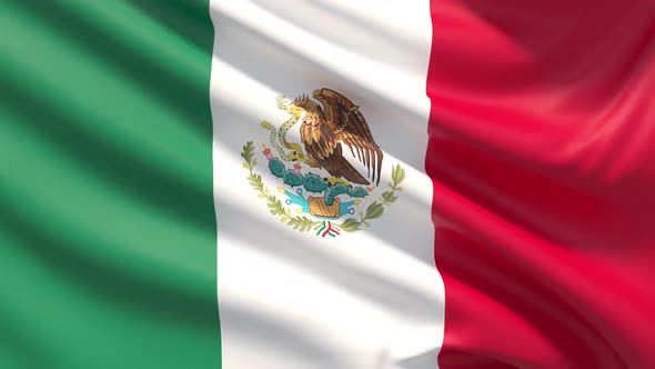 The Flag of Mexico