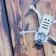 Quadcopter is Damaged After a Collision with the Wooden Terrace - VideoHive Item for Sale