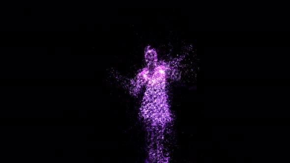 Dancing Ballerina Particles