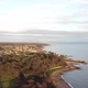 Aerial: Dysart town, Dysart Harbour and Firth of Forth view, Fife, Scotland - VideoHive Item for Sale