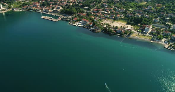 Beach Near the Risan Town