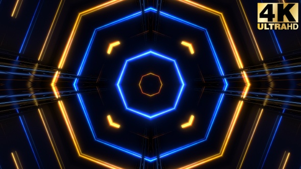 Vj Neon Lights Background 8 Pack